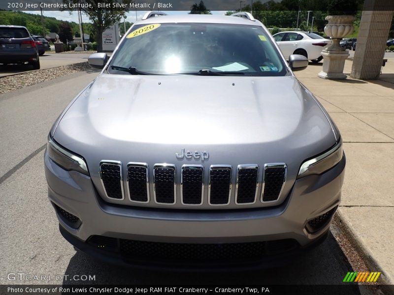 Billet Silver Metallic / Black 2020 Jeep Cherokee Latitude