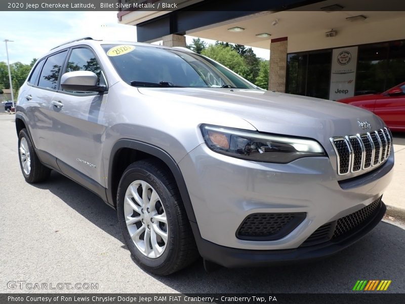 Billet Silver Metallic / Black 2020 Jeep Cherokee Latitude