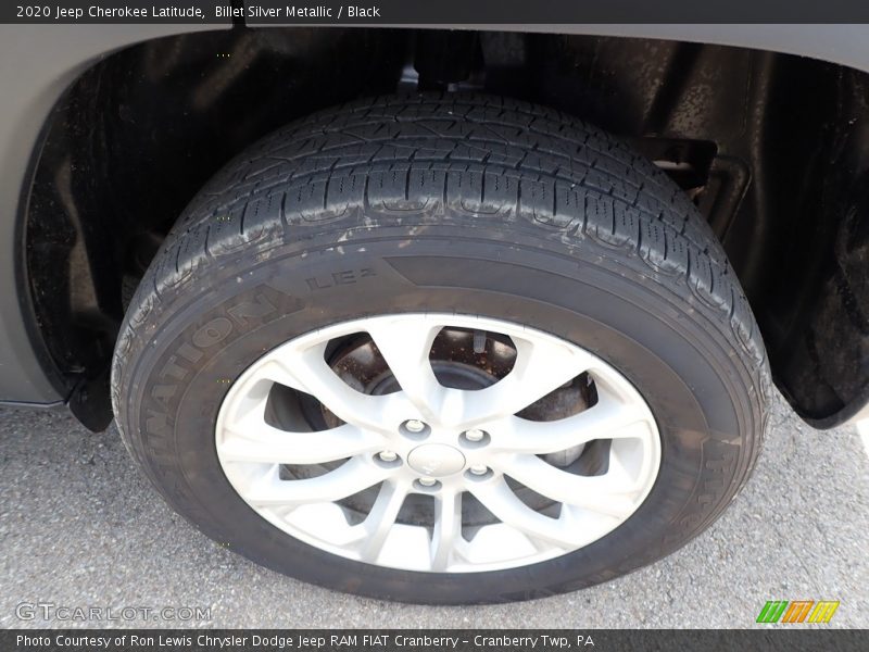 Billet Silver Metallic / Black 2020 Jeep Cherokee Latitude