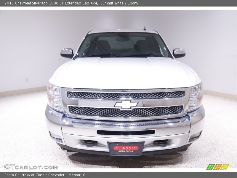 Summit White / Ebony 2013 Chevrolet Silverado 1500 LT Extended Cab 4x4