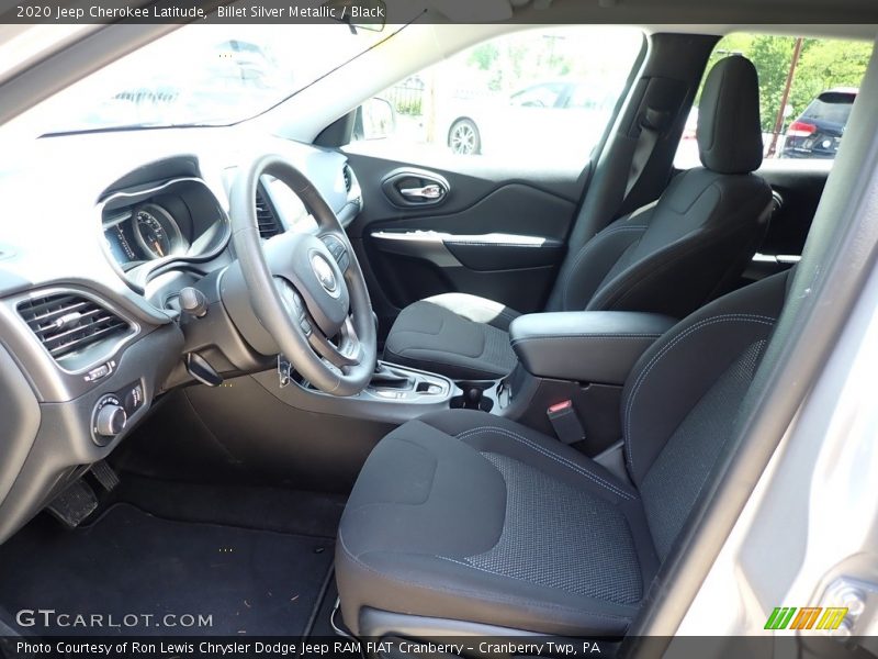 Billet Silver Metallic / Black 2020 Jeep Cherokee Latitude
