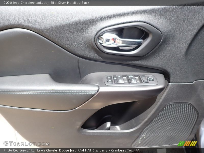 Billet Silver Metallic / Black 2020 Jeep Cherokee Latitude