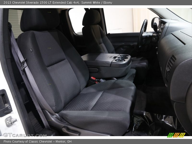 Summit White / Ebony 2013 Chevrolet Silverado 1500 LT Extended Cab 4x4