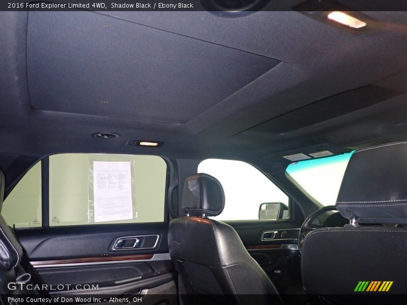 Shadow Black / Ebony Black 2016 Ford Explorer Limited 4WD