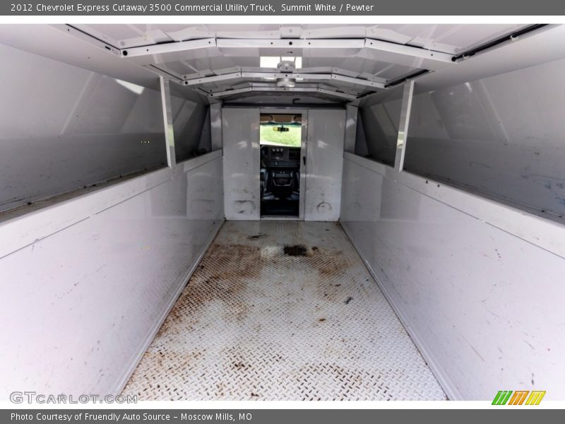 Summit White / Pewter 2012 Chevrolet Express Cutaway 3500 Commercial Utility Truck