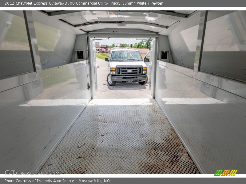 Summit White / Pewter 2012 Chevrolet Express Cutaway 3500 Commercial Utility Truck