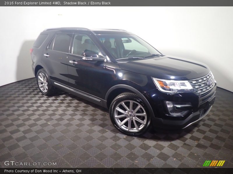 Shadow Black / Ebony Black 2016 Ford Explorer Limited 4WD
