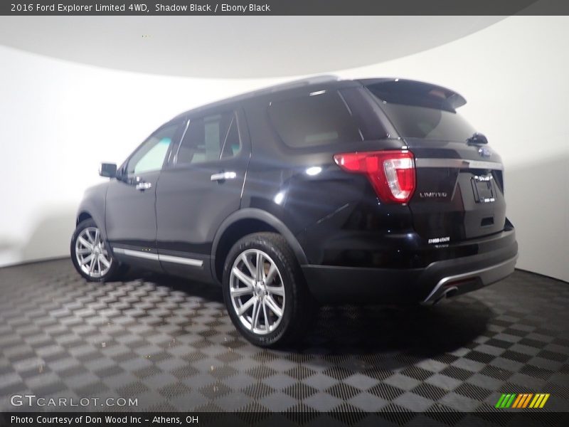 Shadow Black / Ebony Black 2016 Ford Explorer Limited 4WD