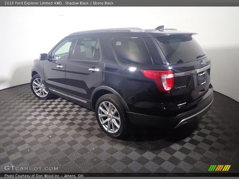 Shadow Black / Ebony Black 2016 Ford Explorer Limited 4WD