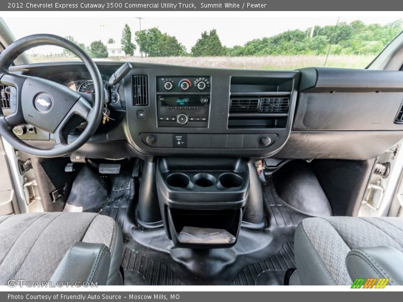 Dashboard of 2012 Express Cutaway 3500 Commercial Utility Truck