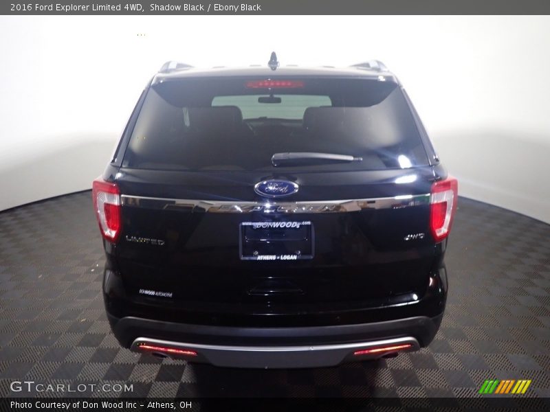 Shadow Black / Ebony Black 2016 Ford Explorer Limited 4WD