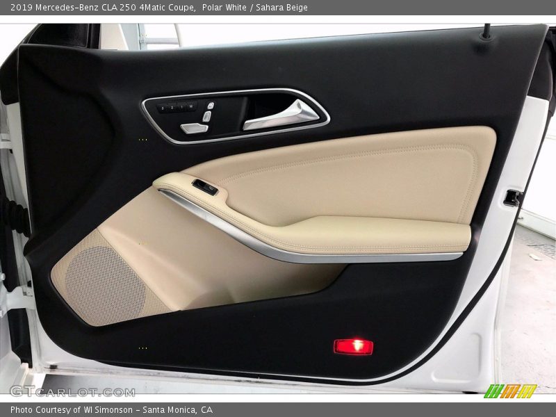 Polar White / Sahara Beige 2019 Mercedes-Benz CLA 250 4Matic Coupe