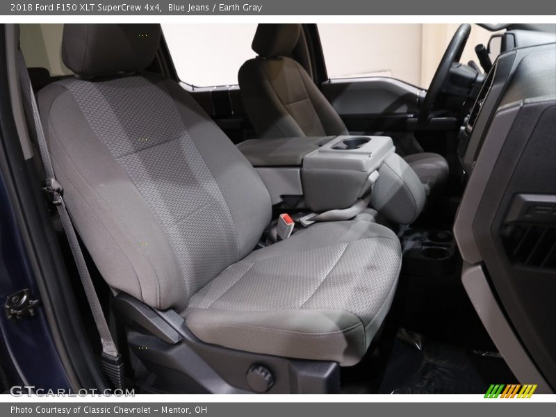 Blue Jeans / Earth Gray 2018 Ford F150 XLT SuperCrew 4x4