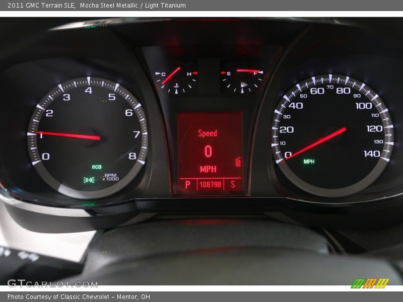 Mocha Steel Metallic / Light Titanium 2011 GMC Terrain SLE