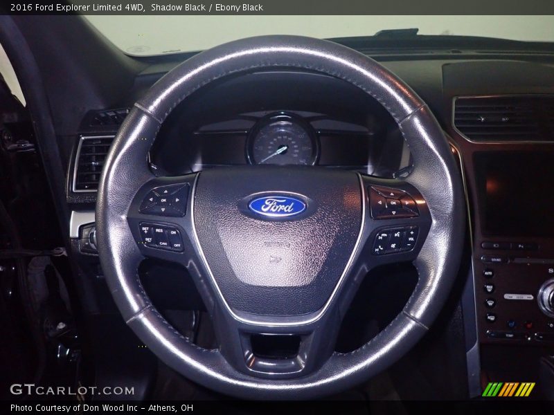 Shadow Black / Ebony Black 2016 Ford Explorer Limited 4WD