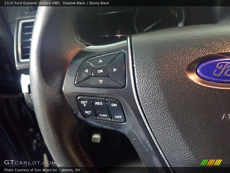 Shadow Black / Ebony Black 2016 Ford Explorer Limited 4WD