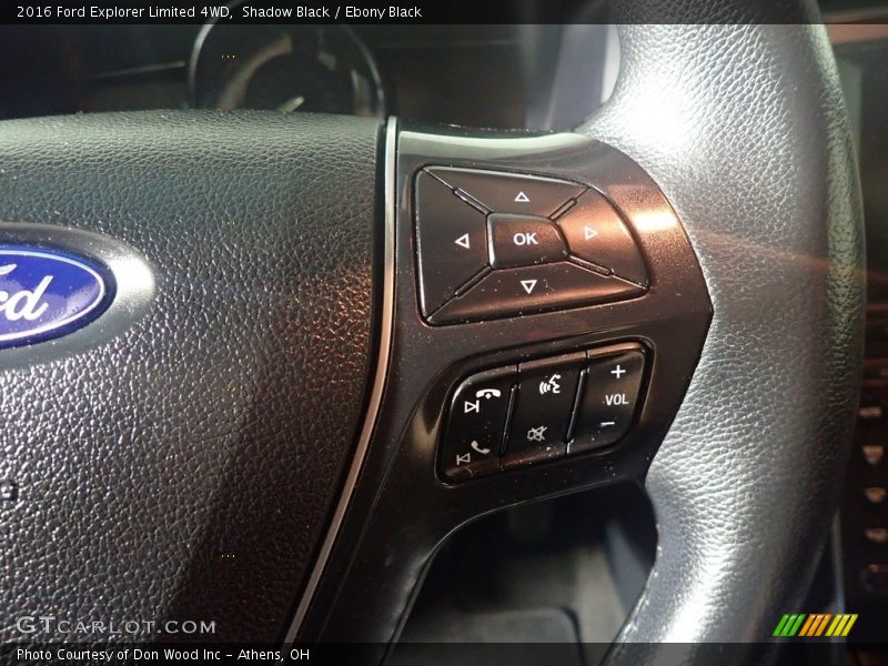 Shadow Black / Ebony Black 2016 Ford Explorer Limited 4WD
