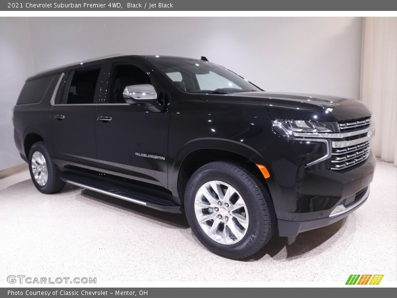 Black / Jet Black 2021 Chevrolet Suburban Premier 4WD