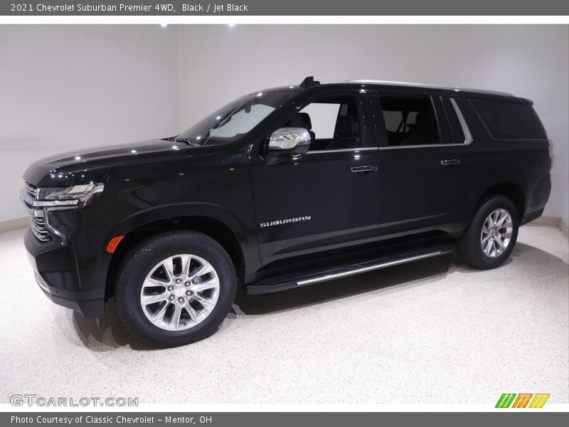 Black / Jet Black 2021 Chevrolet Suburban Premier 4WD