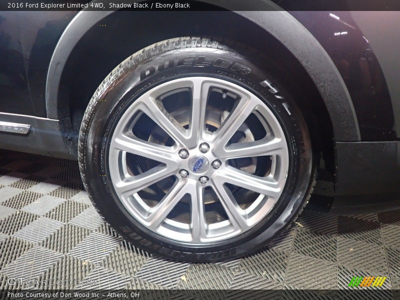 Shadow Black / Ebony Black 2016 Ford Explorer Limited 4WD