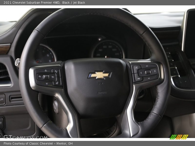 Black / Jet Black 2021 Chevrolet Suburban Premier 4WD