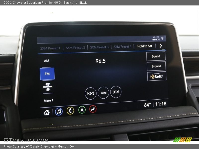 Black / Jet Black 2021 Chevrolet Suburban Premier 4WD