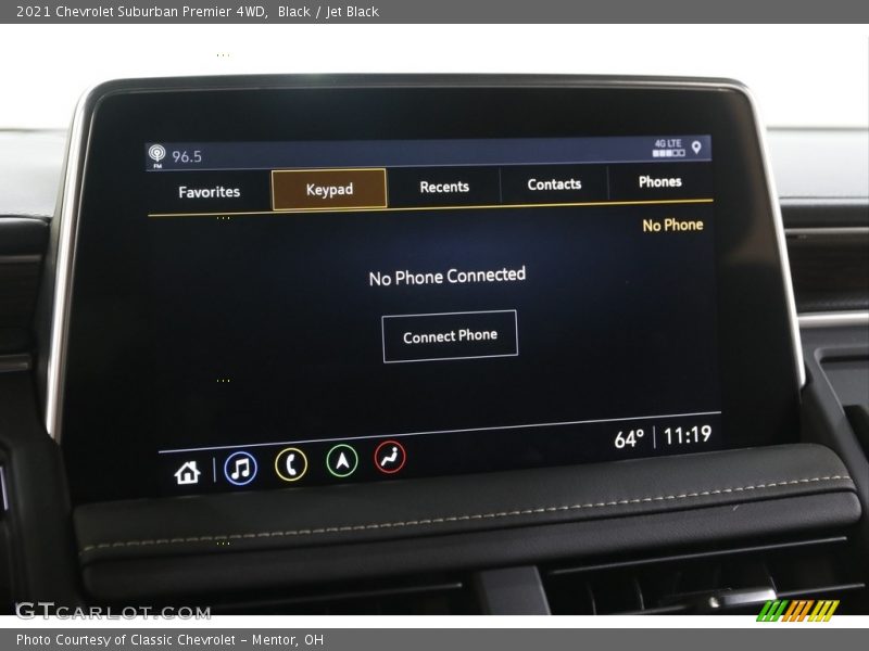 Black / Jet Black 2021 Chevrolet Suburban Premier 4WD