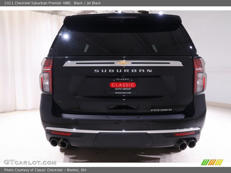 Black / Jet Black 2021 Chevrolet Suburban Premier 4WD