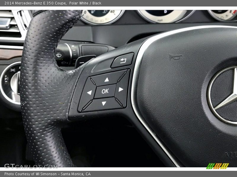 Controls of 2014 E 350 Coupe