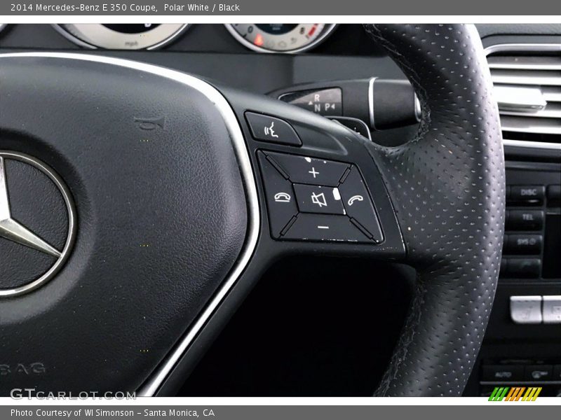 Controls of 2014 E 350 Coupe