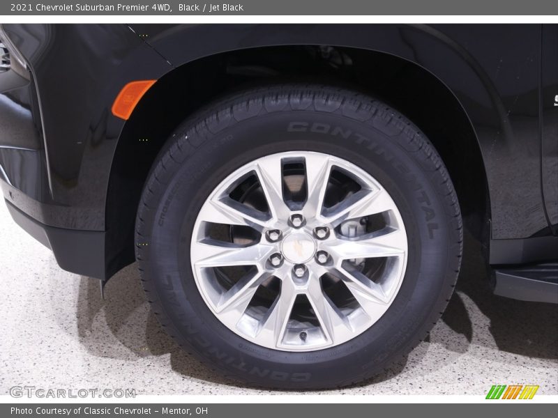 Black / Jet Black 2021 Chevrolet Suburban Premier 4WD