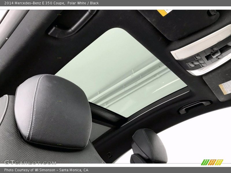 Sunroof of 2014 E 350 Coupe