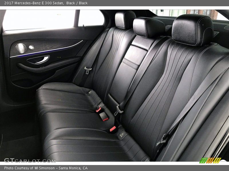 Black / Black 2017 Mercedes-Benz E 300 Sedan