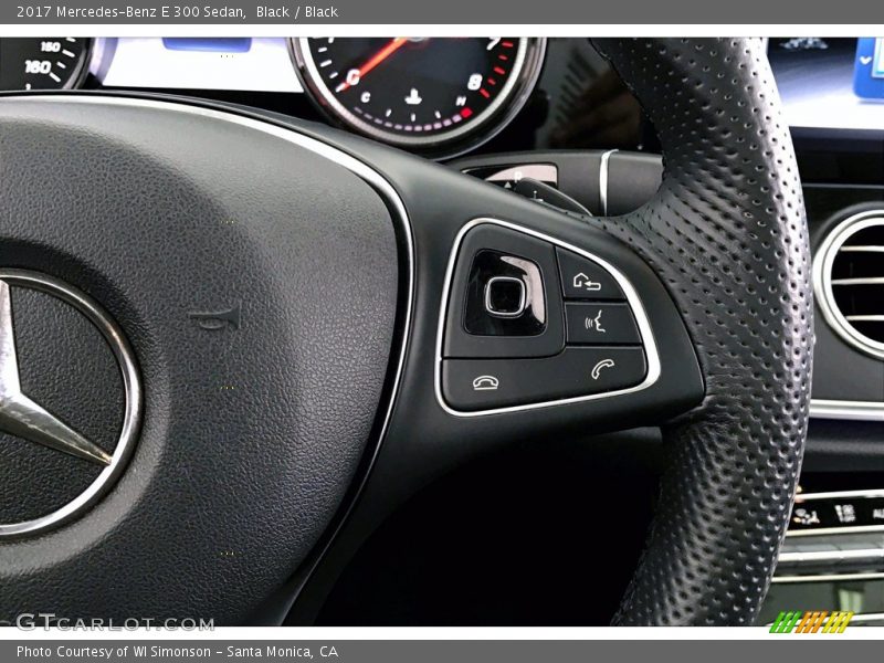 Black / Black 2017 Mercedes-Benz E 300 Sedan