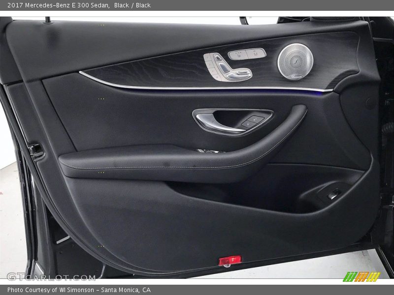 Black / Black 2017 Mercedes-Benz E 300 Sedan