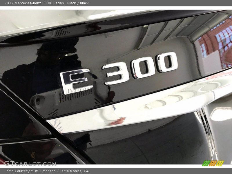 Black / Black 2017 Mercedes-Benz E 300 Sedan