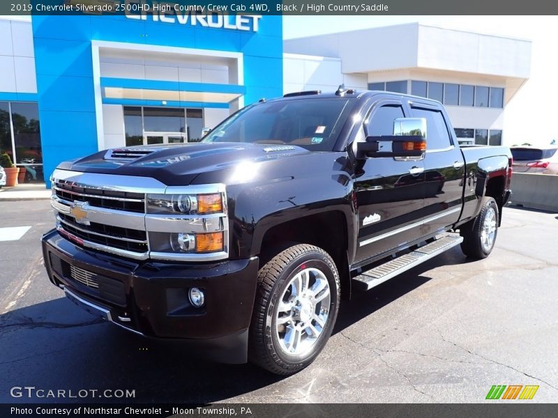 Black / High Country Saddle 2019 Chevrolet Silverado 2500HD High Country Crew Cab 4WD