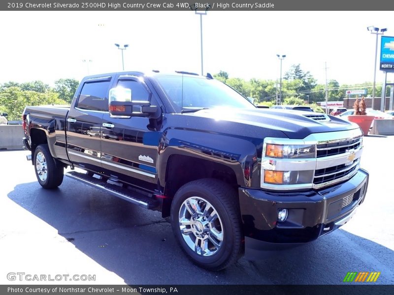 Black / High Country Saddle 2019 Chevrolet Silverado 2500HD High Country Crew Cab 4WD