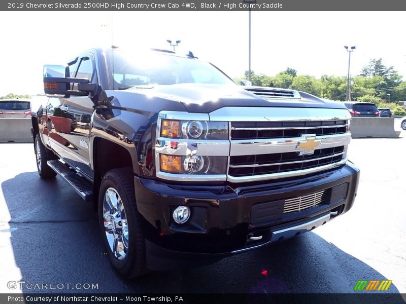 Black / High Country Saddle 2019 Chevrolet Silverado 2500HD High Country Crew Cab 4WD