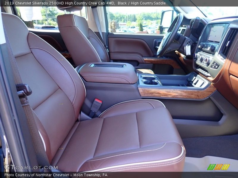Front Seat of 2019 Silverado 2500HD High Country Crew Cab 4WD