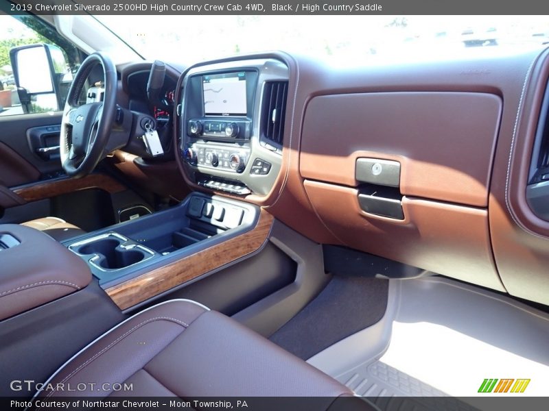 Front Seat of 2019 Silverado 2500HD High Country Crew Cab 4WD
