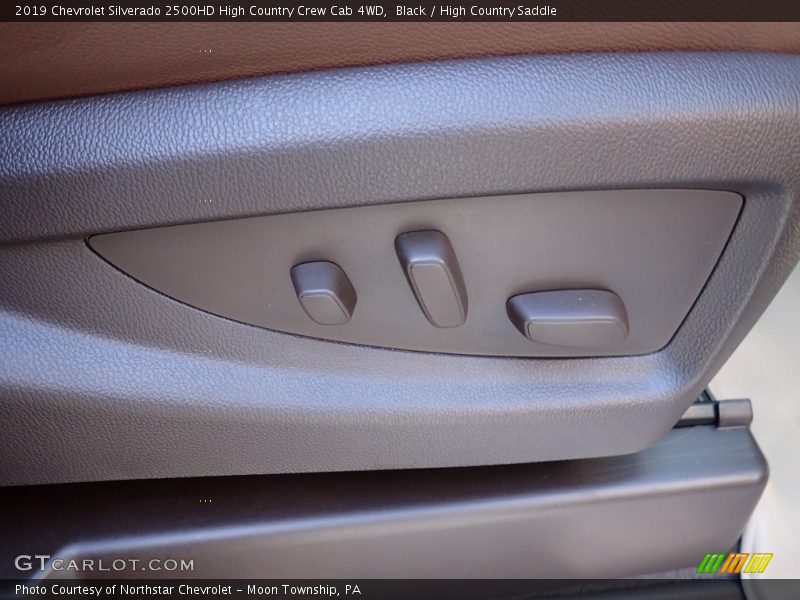 Front Seat of 2019 Silverado 2500HD High Country Crew Cab 4WD