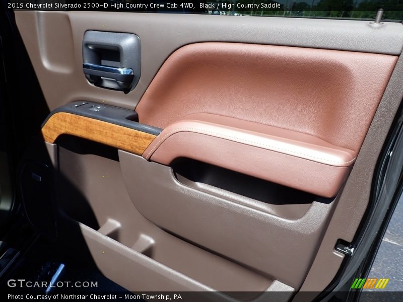 Door Panel of 2019 Silverado 2500HD High Country Crew Cab 4WD