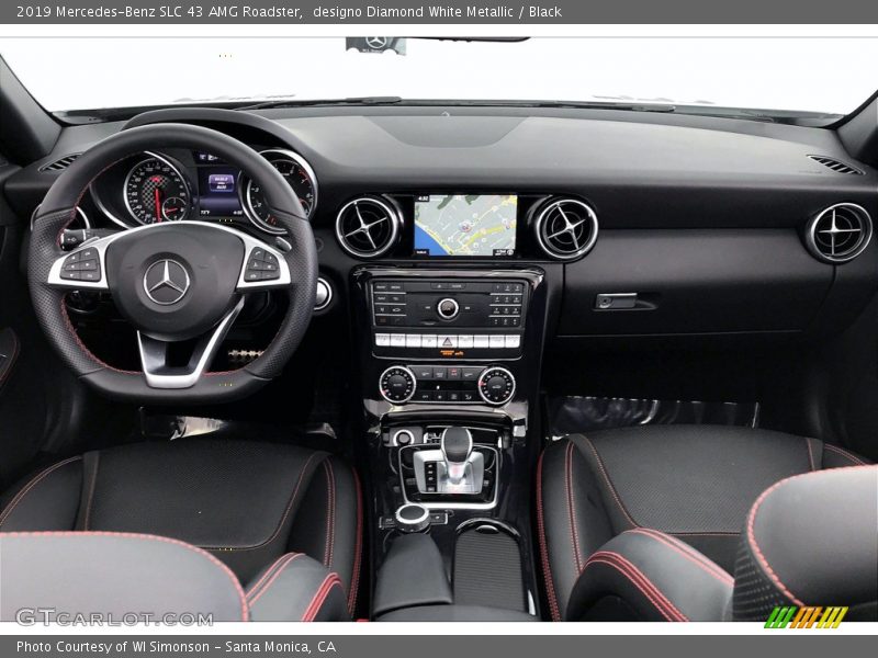  2019 SLC 43 AMG Roadster Black Interior