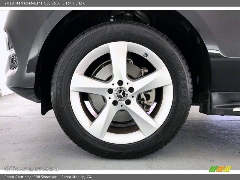 Black / Black 2018 Mercedes-Benz GLE 350
