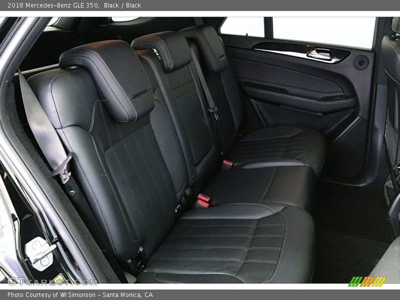 Black / Black 2018 Mercedes-Benz GLE 350
