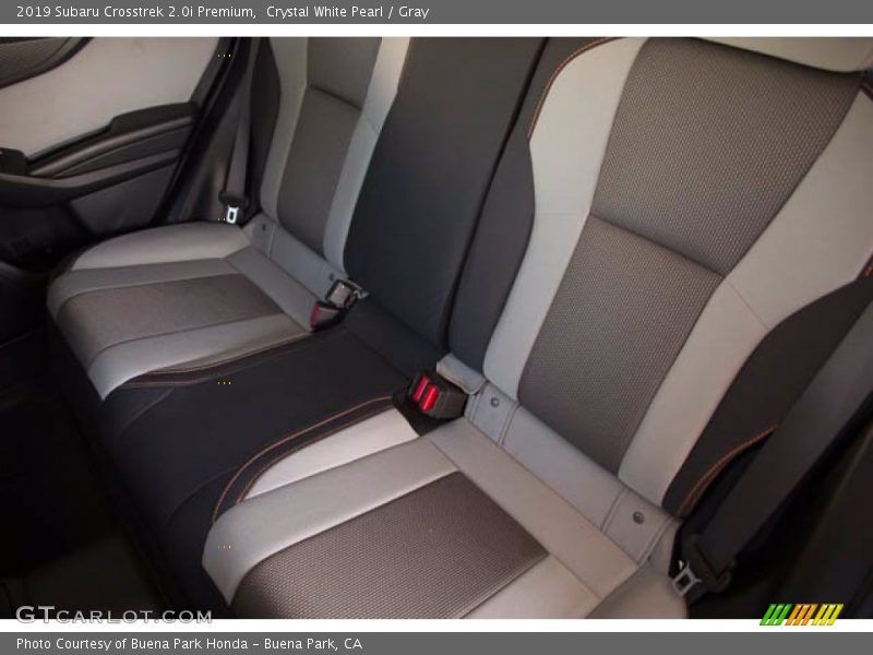 Crystal White Pearl / Gray 2019 Subaru Crosstrek 2.0i Premium