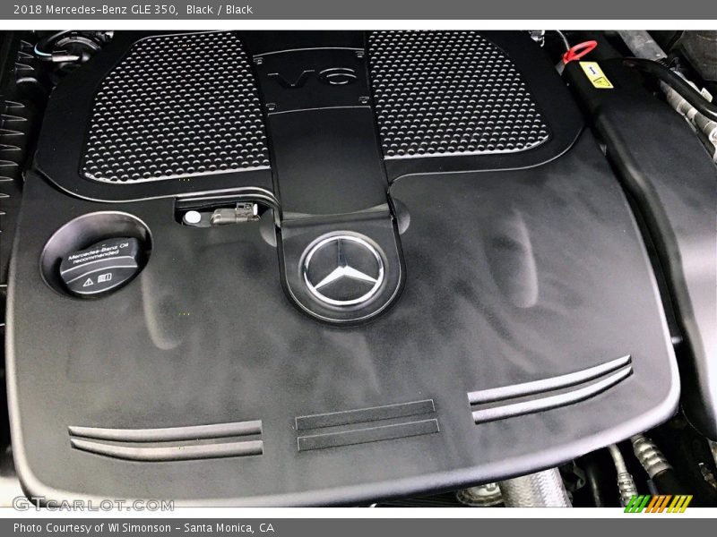 Black / Black 2018 Mercedes-Benz GLE 350