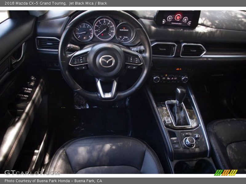 Jet Black Mica / Black 2018 Mazda CX-5 Grand Touring