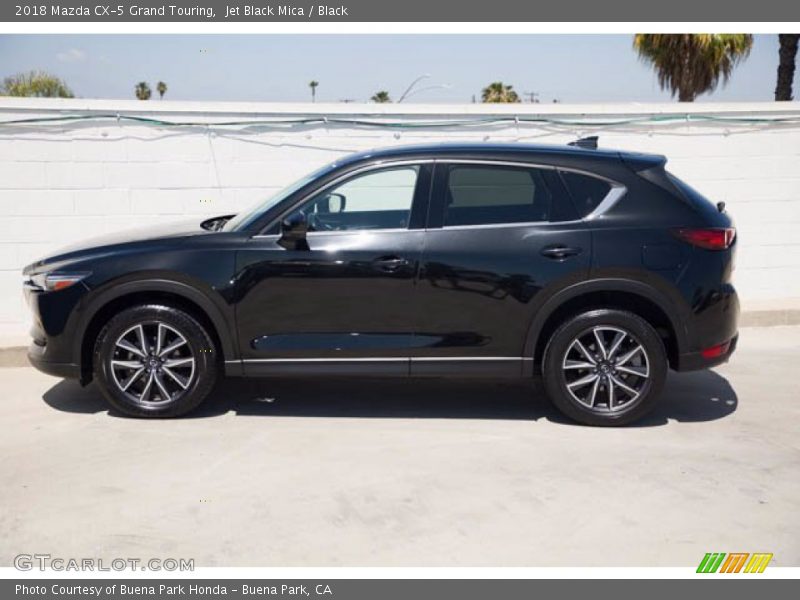 Jet Black Mica / Black 2018 Mazda CX-5 Grand Touring